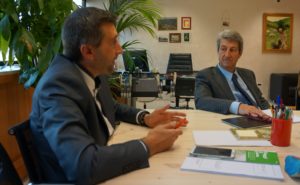 Assessore Dallapiccola con Fulvio Rigotti 04.11.2015